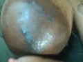 massaging my areolas with oil