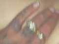 Getting fucked hard & fast by husbands tatted dick!