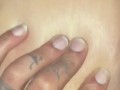 Getting fucked hard & fast by husbands tatted dick!