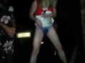 Pissing in the carpark with Essex Girl Lisa