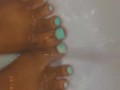 Alexa’s Mood changing polish and foam