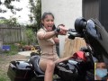 Harley Davidson Revving with Viva Athena