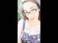 OutDoor Snap chat Slut Cums Hard and Pees