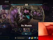 My new toy makes me cum multiple times while playing League of Legends #12 Luna