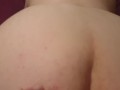 Bbw with butt plug sucks and fucks stranger 