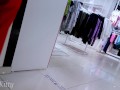 CUMSHOT IN MOUTH IN FITTING ROOM, ORAL CREAMPIE, EXTREME PUBLIC ВLOWJOB - PLAYSKITTY 4K