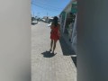 Horny tourist fucks random guy on Greek Island- Greek MILF