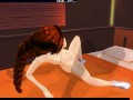 3D HENTAI redhead rides your dick