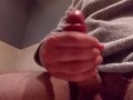 Cum stopper, solo, wanking, masturbation, cum, dick, cock
