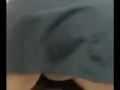 Twerking In a Dress With No Panties On 