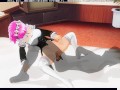 3D HENTAI Fucked in the bedroom by Ram from anime RE:ZERO