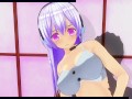 3D HENTAI fucked a gamer girl in a hotel