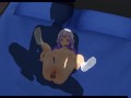 3D HENTAI fucked a gamer girl in a hotel