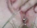 Myra’s pierced pussy pissing compilation. 