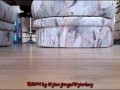 Tanzende Nylonfüsse (Fußfetisch)