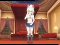 3D HENTAI Ayanami from Azur Lane masturbation and cum