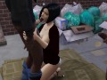 DDSims - MILF gets fucked by homeless men while husband watches - Sims 4