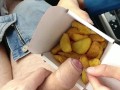 CUM IN POTATO IDAHO GIRL EAT