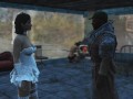 Threesome sex with the bride. The Bride Cheats in the Fallout Game | Porno Game, ADULT mods