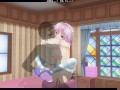 3D HENTAI Neptunia fucks in the room and cums (Choujigen Game Neptune The Animation)