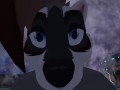 Space Raccoon Butt Invasion - POV Furry Sex