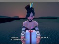 SYOUJYO [3D HENTAI GAME] EP.15 Doing a breast massage to the petite trader girl