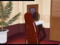3D HENTAI Kurisu Makise gets fucked in the room (Steins Gate)