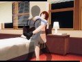 3D HENTAI Kurisu Makise gets fucked in the room (Steins Gate)