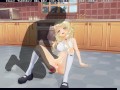 3D HENTAI fucked his stepsister with a vibrator