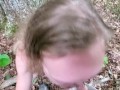 Amateur Teen Slut Sarah Evans Naked Outside Public Sucking Cock and Getting a Fucking Hot Facial.