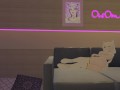 Hot Angel sits on your face ❤️ POV Facesitting with intense moaning in VRchat [uncensored 3d hentai]