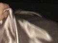 Hot wife in satin