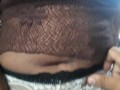 Thick ebony step sister stroking and riding, sexy asf