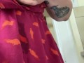 Milkymama teases milk filled tits through dress in short clip 