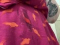 Milkymama teases milk filled tits through dress in short clip 