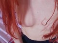 This cute redhead is begging for a facecum