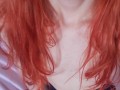 This cute redhead is begging for a facecum