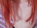 This cute redhead is begging for a facecum