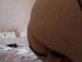 FISHNET BABY DOLL FUCKS HUGE DILDO