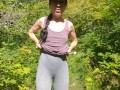 Wetting My Leggings On the Long Hike