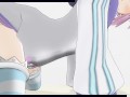 3D HENTAI Creampie Neptunia in the ass