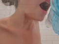 Cam Cutie Shows Off Long Tongue In Kinky Spit Show