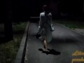 Risky walking naked in the city at night