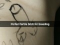 My wife is perfect breeding slut for strangers [Cuckold. Snapchat]