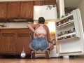 Messy Wet Pussy Wedgies with Maple Syrup (full vid on MV and OF @Wedgkitten)