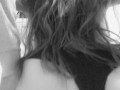 Black and White Booty Tease