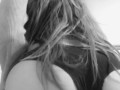 Black and White Booty Tease