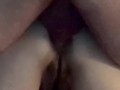Young man pumping his load into mature hot wife’s ass