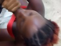 On The Beach Ebony Worried About Getting Caught Gave Sloppy Head Blowjob Deepthroat - Mastermeat1