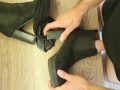 Cumming on her sexy ankle boots